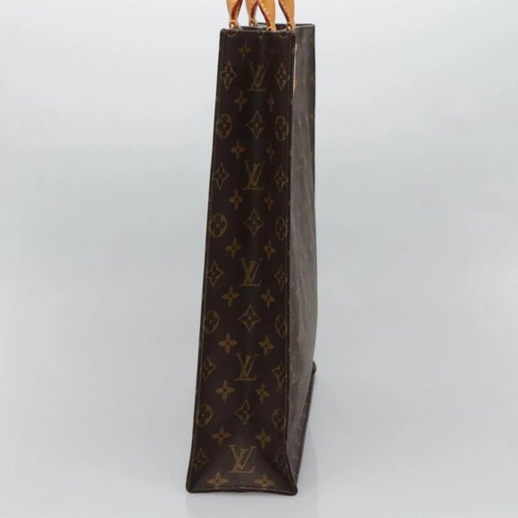 LOUIS VUITTON Monogram Sac Plat Hand Bag M51140 LV Auth 132837 - Picture 4 of 16